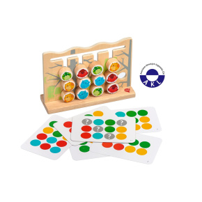 Lucy & Leo 207 Ptáci a kočky - dřevěná motorická hra s předlohami