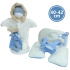 Llorens M740-77 obleček pro panenku miminko NEW BORN velikosti 40-42 cm