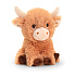Keel Toys SE1777 Keeleco Kráva vysokohorská - ekoplyšová hračka 18 cm