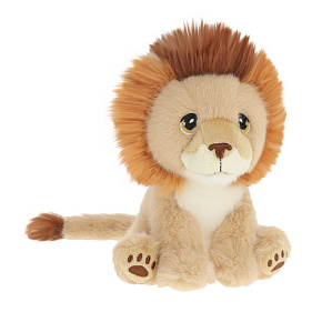 Keel Toys SE3743 Keeleco Lev - ekoplyšová hračka 14 cm