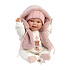 Llorens 63814 NEW BORN - realistická panenka miminko se zvuky a měkkým látkovým tělem - 38 cm