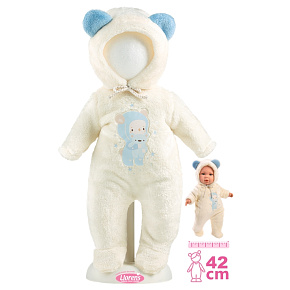 Llorens M14-207 obleček pro panenku miminko NEW BORN velikosti 40-42 cm