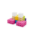 Stavebnice meli cube 50ks pastel