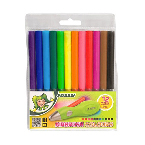 Náplně pro AirBrush Fun Jolly – 12 barev