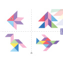 Magic magnetic tangram 100ks