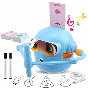 Robot - interaktivní kreslení - modrý