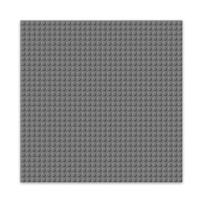 BRIXIES Plus 225.011 Základní podložka na stavění - tmavě šedá 25,5 x 25,5 cm