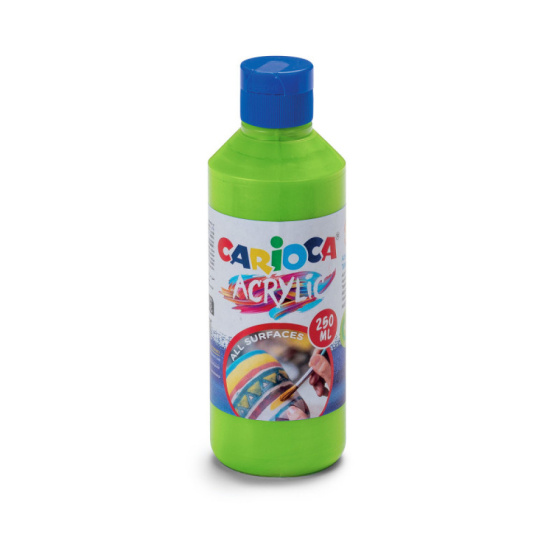 Akrylová tempera prémiové kvality 250ml - zelená