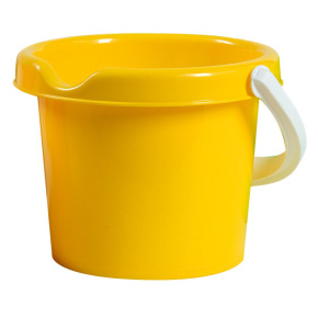 Androni Kyblík s výlevkou - průměr 13 cm, žlutý