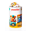 Puzzlika 13050 Vlak 94 cm  - naučné puzzle 20 dílků