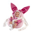 Llorens 63506 NEW BORN HOLČIČKA - realistická panenka miminko s celovinylovým tělem - 35 cm