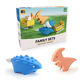 Magnetická 3D rodinka Dino 1