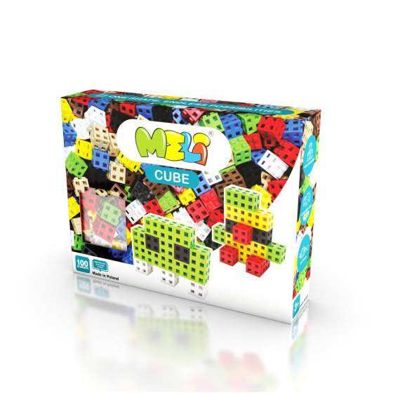 Stavebnice meli cube 100ks