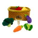 Magic Baby Zelenina v košíku - plyšová hračka
