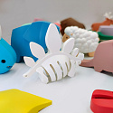 Magnetická 3D zvířata EDU set 24ks