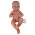Llorens 738AA NEW BORN HOLČIČKA - realistická panenka miminko s celovinylovým tělem - 40 cm