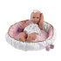 Llorens 73806 NEW BORN HOLČIČKA - realistická panenka miminko s celovinylovým tělem - 40 cm