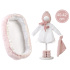 Llorens M740-88 obleček pro panenku miminko NEW BORN velikosti 40–42 cm s doplňky