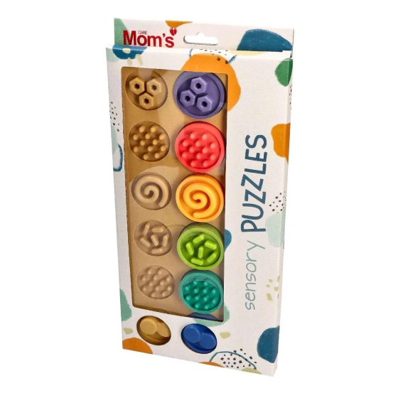 Smyslové puzzle kruhy XL