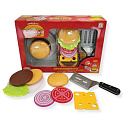 Magnetická  sada - burger s grilem 18 ks