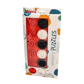 Kontrastní puzzle - smyslové kruhy XL
