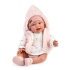Guca 10284 OLIVIE - zátěžová realistická panenka miminko s měkkým látkovým tělem - 42 cm