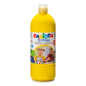 Tempera prémiové kvality 1000ml - žlutá