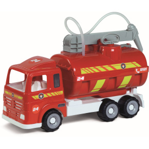 Androni Heavy Trucks hasičký vůz s funkční stříkačkou a pogumovanými koly - délka 52 cm
