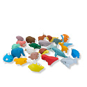 Magnetická 3D zvířata EDU set 24ks