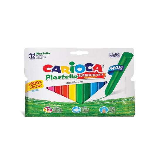 Pastelky plastello maxi