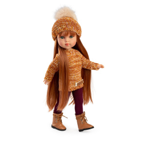 Guca 859 PENELOPE - realistická panenka s celovinylovým tělem - 34 cm