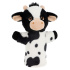 Keel Toys SE3077-2 Keeleco Kráva - eko plyšový maňásek na ruku 27 cm