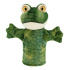 Keel Toys SE3077-8 Keeleco Žába - eko plyšový maňásek na ruku 27 cm