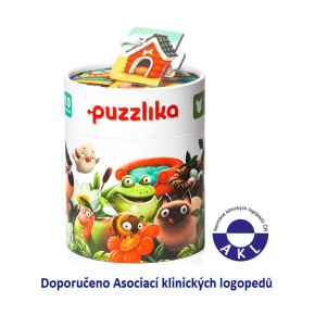Puzzlika 13074 Můj domov - naučné puzzle 20 dílků