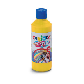 Akrylová tempera prémiové kvality 250ml - žlutá