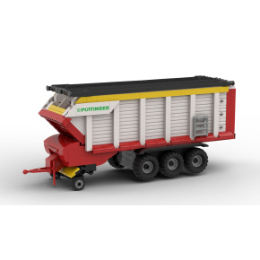 BRIXIES Plus 222.802 Pöttinger Jumbo - víceúčelový samosběrací vůz, 585 k