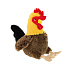 Keel Toys SE3694 Keeleco Slepice - ekoplyšová hračka 18 cm