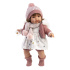 Llorens 38574 LOLA - realistická panenka se zvuky a měkkým látkovým tělem - 38 cm