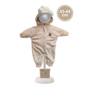 Llorens M844-03 obleček pro panenku miminko NEW BORN velikosti 43–44 cm