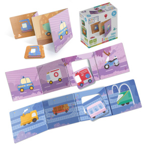 KukiKuk 80059 - Sada 3 KUKI leporel Auta