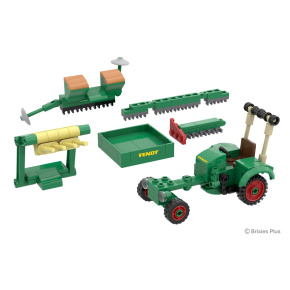 BRIXIES Plus 222.705 Fendt GT Classic Club Collection - historický traktor s příslušenstvím, 1:32, 169 k