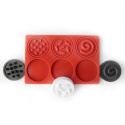Kontrastní puzzle - smyslové kruhy