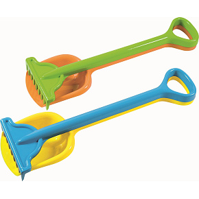 Androni Lopata a hrábě na písek - 56 cm, mix barev