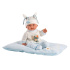 Llorens 26311 NEW BORN CHLAPEČEK - realistická panenka miminko s celovinylovým tělem - 26 cm