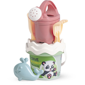 Androni RECYKLACE PASTEL Sada na písek les s konvičkou - malá