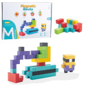 Magnetická stavebnice 3D - 96ks