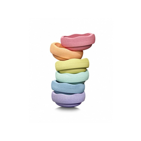 Stapelstein Original Rainbow pastel