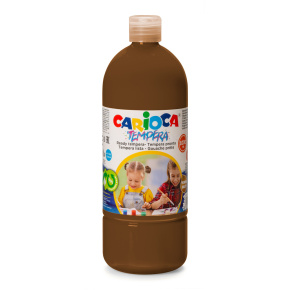 Tempera prémiové kvality 1000ml - hnědá