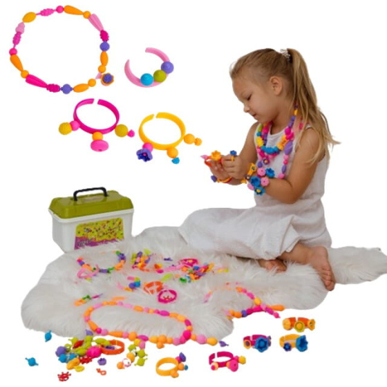 Velká sada na výrobu šperků Pop Art - 250ks