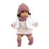 Llorens 42162 CARLA - realistická panenka se zvuky a měkkým látkovým tělem - 42 cm